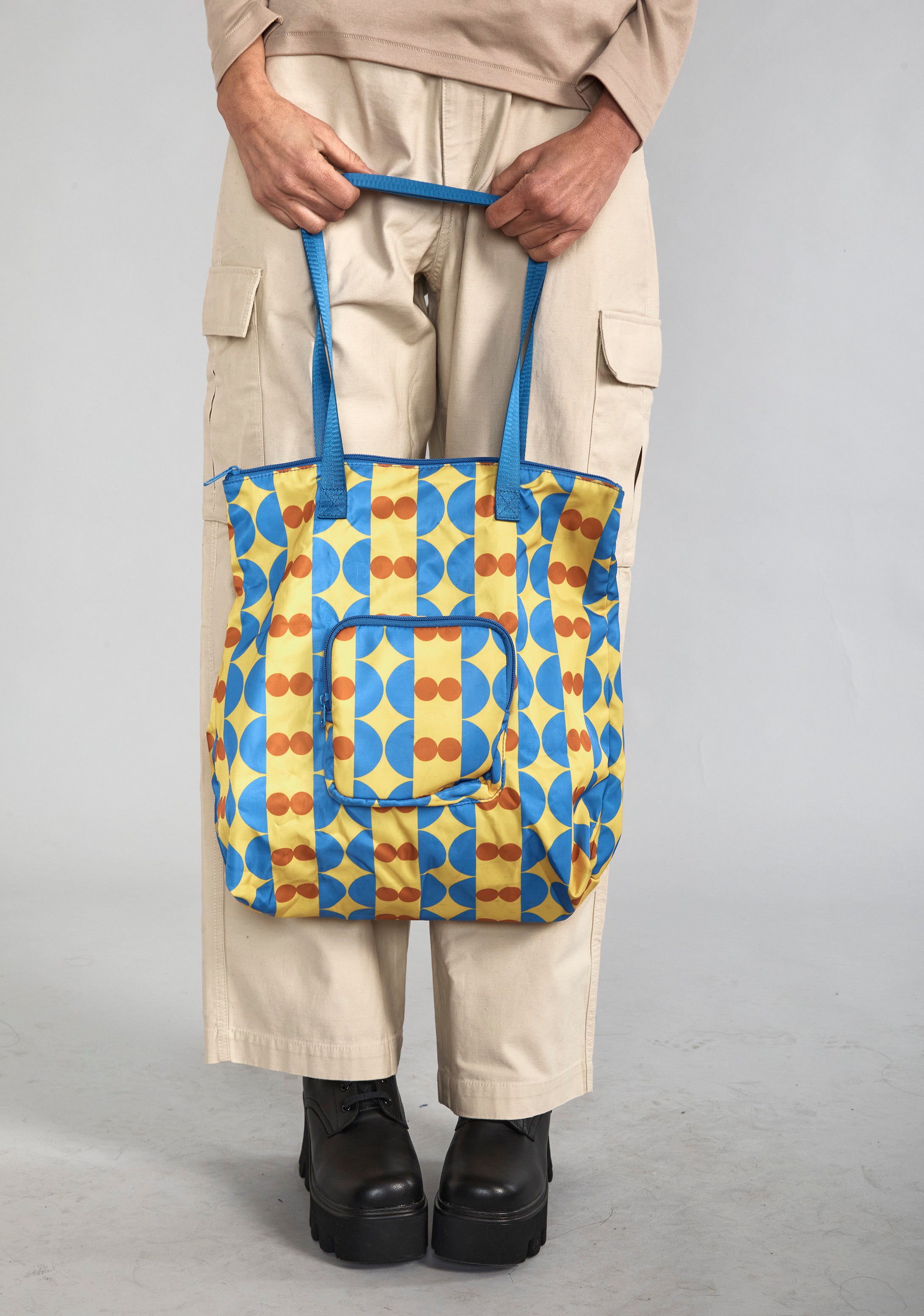 Waterproof Foldable Tote Bag – Easy to Pack, Easy to Carry | Retro
