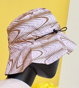 Bucket Hat-Wavy Pinky